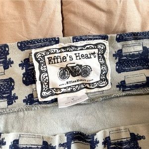 Classic whimsical Effie’s Heart! TYPEWRITERS all over skirt! Pockets!